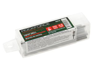 Изображение 2, RF-DSP45 Сверло по металлу 4.5мм HSS (10шт.) ROCKFORCE