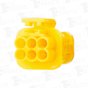 Изображение 3, 7811641 Разъем MAN электрический (6-ти контактный) TE PARTS
