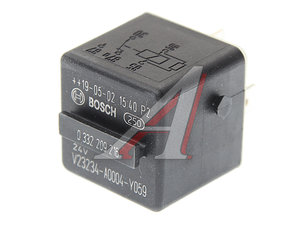 Изображение 2, 0332209216 Реле электромагнитное 24V 5-ти контактное (30A) BOSCH