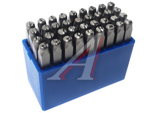 Изображение 1, JTC-7251 Клейма буквенные кириллица 4мм (HRC 60+-2° DIN 1451) JTC