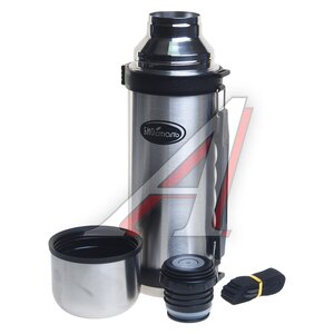 Изображение 2, NY-1200-2 Термос 1.2л узкая горловина,  с кнопкой сталь BIOSTAL