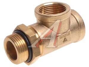 Изображение 1, 2W.M22x1,5 F22x1,5 F22x1,5 Соединитель трубки ПВХ, полиамид М22хF22хF22 латунь SEVEN TRUCKS