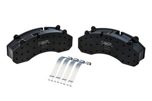 Изображение 1, HM4911 Колодки тормозные SITRAK HOWO A7 (09-) передние (4шт.) SORL