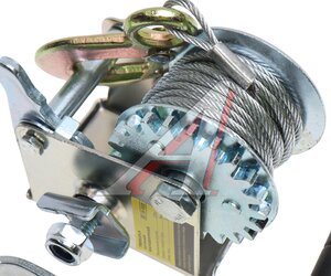 Изображение 3, ER-97220 Лебедка барабанная 0.22т L=8м тросовая ЭВРИКА