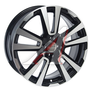 Изображение 1, K&K 4х100 ET41 D-60,1 Диск колесный литой LADA Largus Cross, Vesta R17 КС-874 АЧ