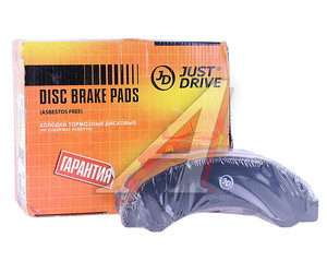 Изображение 1, JBP0197 Колодки тормозные HINO 300 передние (4шт.) JUST DRIVE