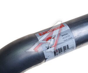 Изображение 2, 263-248 Труба соединительная выхлопной системы L=285 d1=48 изогнутая BOSAL