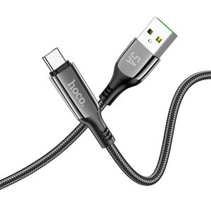 Изображение 1, S51 black Кабель USB Type C 1.2м черный HOCO