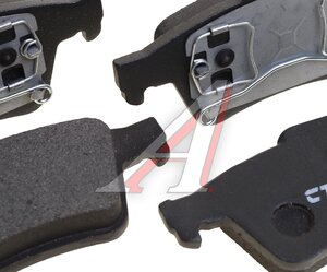 Изображение 2, GK0654 Колодки тормозные MAZDA 3 (03-09) задние (4шт.) CTR