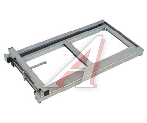 Изображение 1, KR-6454 Лестница для фургона складная h=650 оцинкованная KRAL