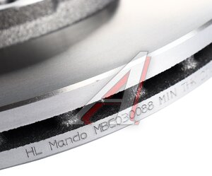 Изображение 5, MBC030088 Диск тормозной MITSUBISHI L300 передний (1шт.) MANDO