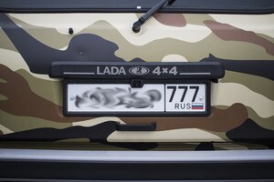 Изображение 11, IP-616HD Камера заднего вида автомобильная в рамке знака номерного INTERPOWER