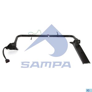 Изображение 2, 079.414 Кронштейн RENAULT VOLVO DAF зеркала левого SAMPA