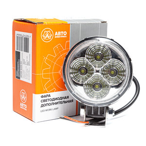 Изображение 8, AE-12R-4LED-PC АЕ Фара рабочего света 85х95х50мм 12Вт (4 светодиода) (рассеянный свет) AVTOELECTRICA