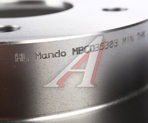 Изображение 6, MBC035383 Диск тормозной JEEP Grand Cherokee (99-) передний (1шт.) MANDO