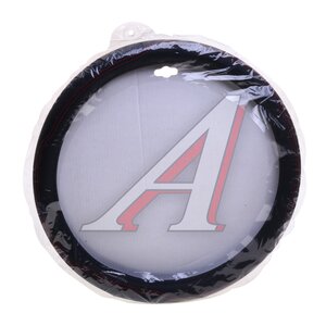 Изображение 2, 31688 Оплетка руля (S) 35-37см черно-красная экокожа CARFASHION