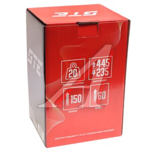 Изображение 8, GTE-TH92004 Домкрат бутылочный 20т 235-445мм GTE