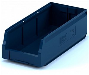 Изображение 3, IP-272208 Лоток складской 500х300х200мм синий IPLAST
