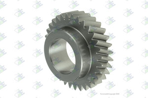Изображение 1, 95535112 Шестерня КАМАЗ вала промежуточного КПП ZF 16S151 EURORICAMBI