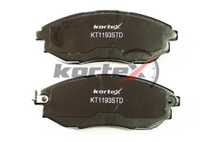 Изображение 3, KT1193STD Колодки тормозные CHEVROLET Epica (06-) передние (4шт.) KORTEX