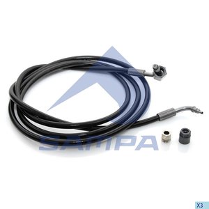Изображение 1, 031.129 Шланг VOLVO FH12 подъема кабины L=2120мм SAMPA
