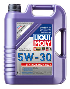 Изображение 2, 20959 Масло моторное SYNTHOIL HIGH TECH 5W30 синт.5л LIQUI MOLY