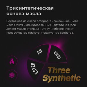 Изображение 7, 9223 Масло моторное ВМП-АВТО 3-SN A3/B4 5W40 синт. 4л