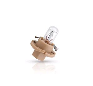 Изображение 2, 12629CP Лампа 12V 1.8W BAX8.4d черный патрон PHILIPS