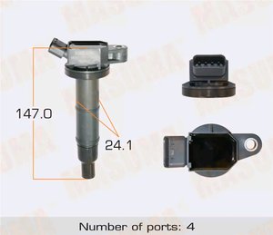 Изображение 2, MIC105 Катушка зажигания TOYOTA Camry (82-88), Rav 4 (05-12) MASUMA