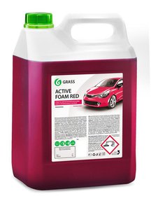 Изображение 1, 800002 Шампунь для бесконтактной мойки 5.8кг Active Foam Red GRASS