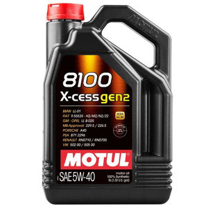 Изображение 1, 111682 Масло моторное 8100 X-CESS GEN2 5W40 синт.5л MOTUL