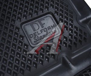 Изображение 2, EVS-9902/1 Коврик салона КАМАЗ EVA 3D (3 предм.) DELFORM