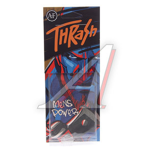 Изображение 1, 23414 Ароматизатор подвесной пластина (Men's Power) Thrash AURA FRESH