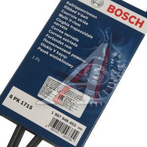 Изображение 3, 1987948453 Ремень приводной поликлиновой 6PK1715 BOSCH