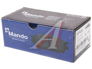 Изображение 2, MPH58 Колодки тормозные HYUNDAI Elantra (14-) (14") (4шт.) MANDO