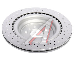 Изображение 2, 0986479D62 Диск тормозной MERCEDES GL (X166) задний (1шт.) BOSCH