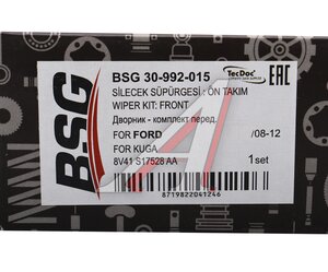 Изображение 6, BSG30992015 Щетка стеклоочистителя FORD Kuga (08-) комплект BSG