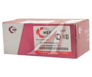 Изображение 3, NSP040446648120 Колодки тормозные TOYOTA Highlander (07-) задние (4шт.) NSP