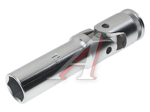 Изображение 1, F-8054510815 Головка торцевая 1/2" 15мм высокая с карданом FORCE