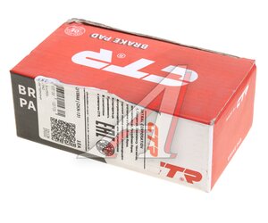 Изображение 3, GK0846 Колодки тормозные NISSAN Qashqai задние (4шт.) CTR