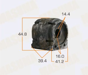 Изображение 2, MP1261 Втулка стабилизатора MAZDA 3 (13-16) заднего MASUMA