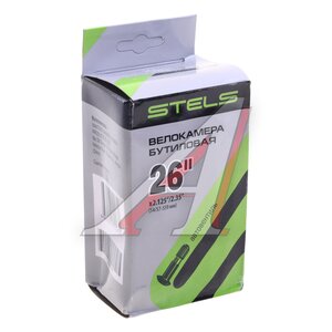 Изображение 4, УТ00030360 Камера велосипедная 26" 26х2.125/2.35 автовентиль STELS