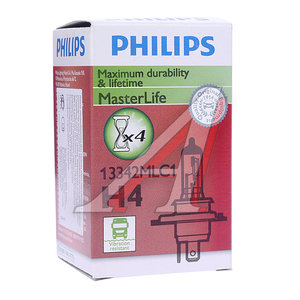 Изображение 3, 13342MLC1 Лампа 24V H4 75/70W P43t-38 Master Life PHILIPS