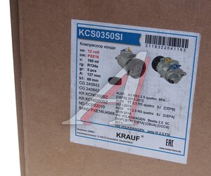 Изображение 5, KCS0350SI Компрессор AUDI A1 кондиционера KRAUF