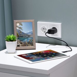 Изображение 6, TFN-WCRPD12W2UBK Устройство зарядное в розетку 2 USB TFN