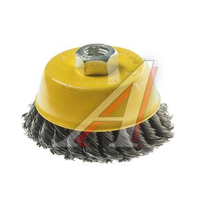 Изображение 1, ER-12100 Кордщетка для УШМ "чашка" 100мм сталь ЭВРИКА