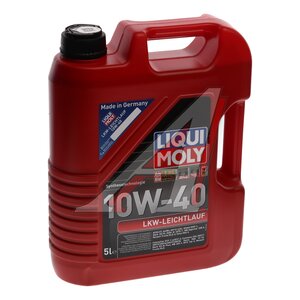 Изображение 2, 1185 Масло моторное LKW LEICHTLAUF 10W40 синт.5л LIQUI MOLY