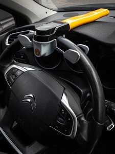 Изображение 7, AV-060030 Замок противоугонный на руль и панель AUTOVIRAZH