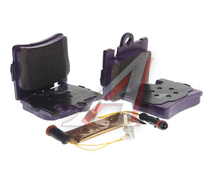 Изображение 2, PN0200W Колодки тормозные MERCEDES S (W220), ML (W163) задние (4шт.) NiBK