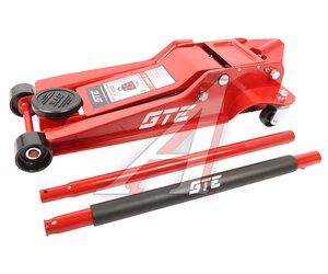 Изображение 2, GTE-TH33502 Домкрат подкатной 3.5т 95-552мм двухпоршневой GTE